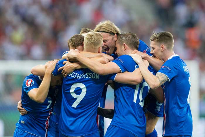 جام ملت‌های اروپا ۲۰۱۶، ایسلند- انگلیس