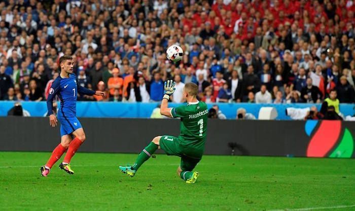 جام ملت‌های اروپا ۲۰۱۶، فرانسه- ایسلند