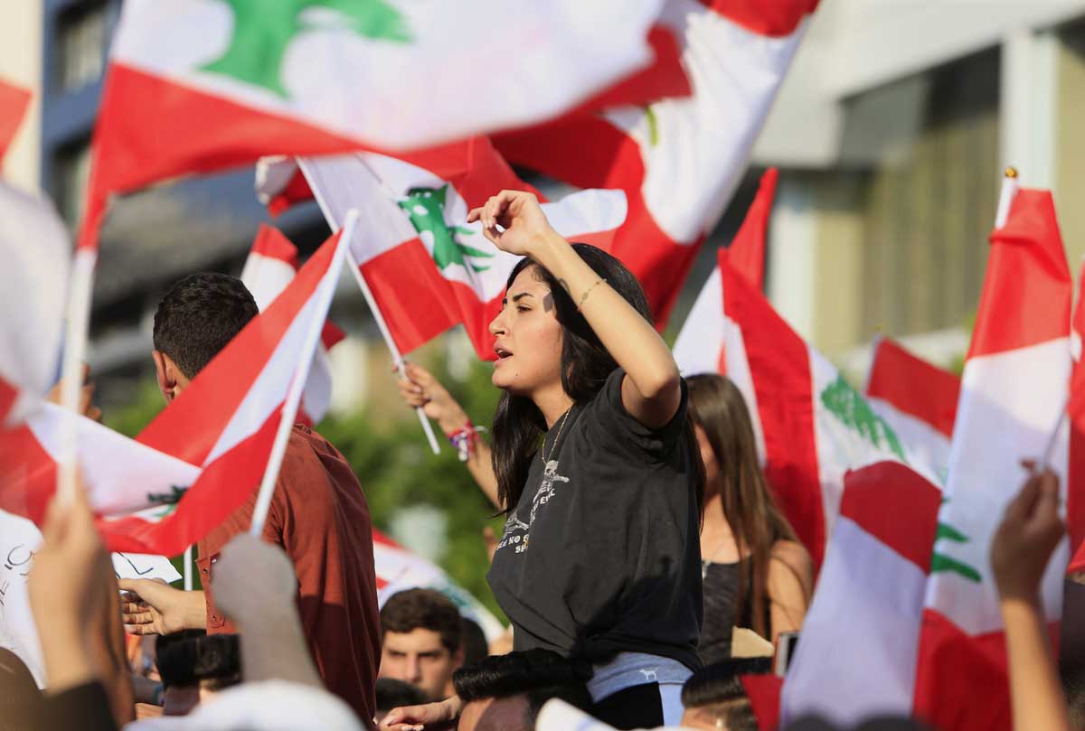 لبنان؛ صیدا؛ ۱۹  اکتبر ۲۰۱۹