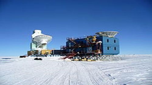 	             محل نصب تلسکوپ و آزمایشگاه‌های مربوطه در قطب جنوب.