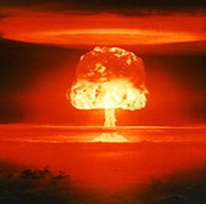 نخستین انفجار بمب هیدروژنی در آمریکا