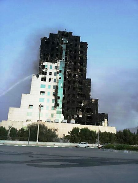 برج «شهید تندگویان» مقر اقتصادی منطقه ویژه پارس پس از حادثه