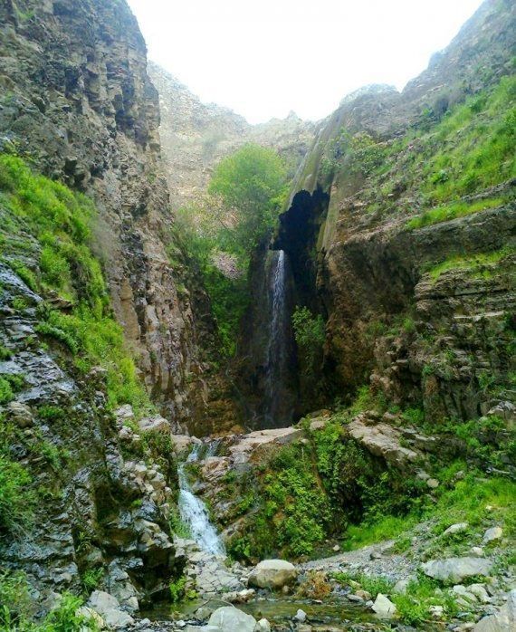آبشار هفت آسیاب درّه شهر