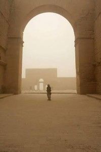 دروازه شهر باستانی هترا در عراق