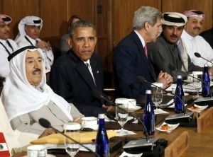 نشست رهبران شش کشور عربی با اوباما