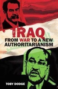 طرح جلد کتاب عراق، از جنگ تا اقتدارگرایی جدید»