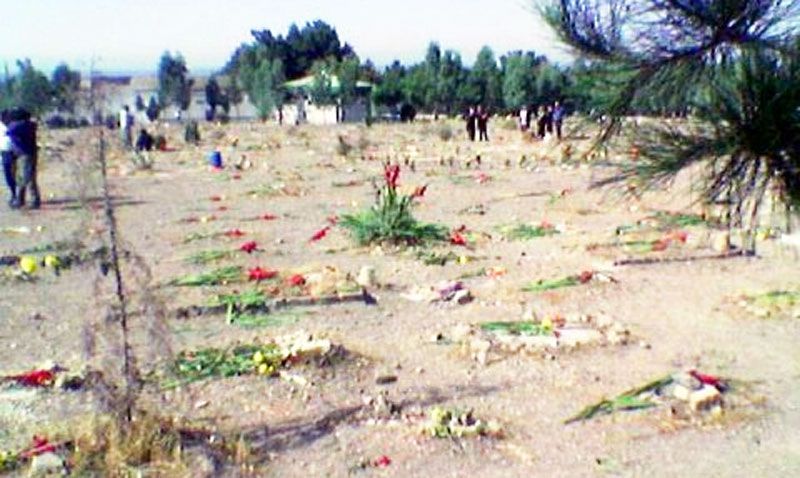خاوران محل دفن بسیاری از اعدام شدگان 