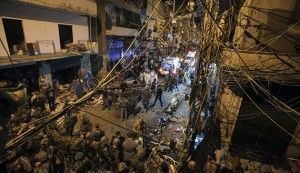 انفجارهاى خیابان بُرج‌ُالبَراجنه (حوزه‌ى استحفاظى حزب‌الله لبنان) دارای ارزش خبری متفاوتی برای رسانه‌های جهانی است