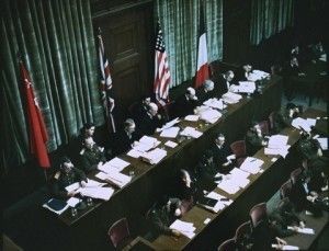 دادگاه نظامی بین المللی در نورنبرگ بعد از جنگ جهانی دوم