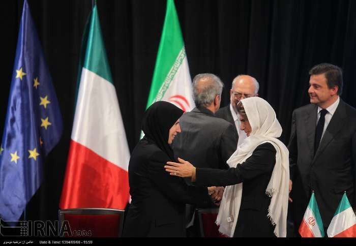 هیأت اقتصادی ایتالیا در ایران، ۲۹ نوامبر ۲۰۱۵