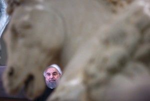 حسن روحانی در رم Reuters ©