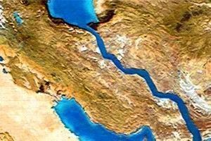 آب، خزر به خلیج فارس