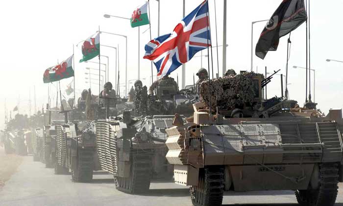 نیروهای بریتانیا در جنوب شرقی عراق Reuters©