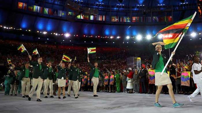 گروه ورزشکاران زیمبابوه در ریو