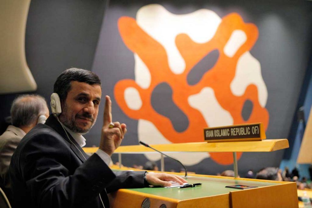 احمدی نژاد، نیویورک، سپتامبر ۲۰۱۲ Reuters©