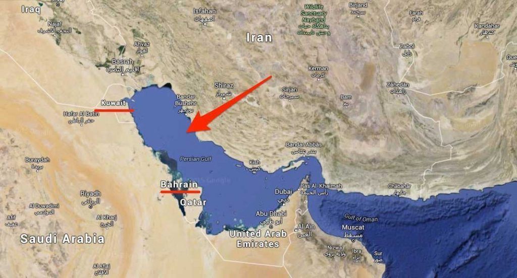 ایران، آمریکا، خلیج فارس