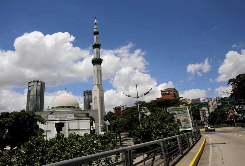 مسجدی در مرکز شهر کاراکاس پایتخت ونزویلا، ۱۸ سپتامبر ۲۰۱۶ Reuters©