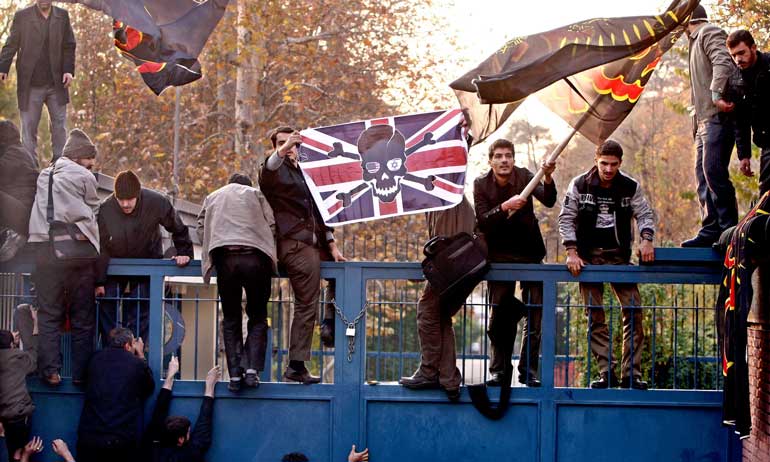 حمله به سفارت انگلیس نوامبر ۲۰۱۱