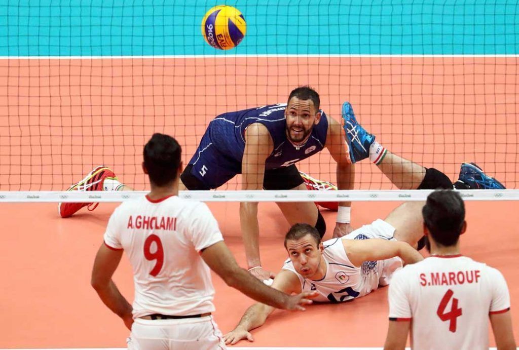 المپیک ریو، مسابقه والیبال ایران و ایتالیا، ۱۷ اوت ۲۰۱۶ Reuters©
