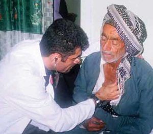 دکتر آذر در کردستان