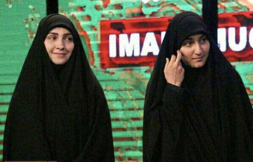 دختر قاسم سلیمانی و عماد مغنیه در جشنواره فیلم مقاومت