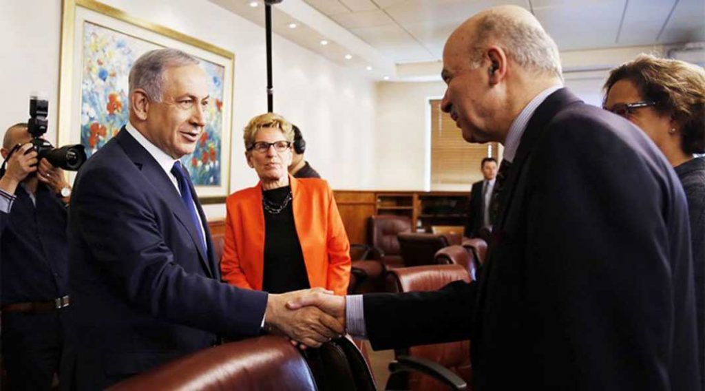 دیدار با بنیامین نتانیاهو نخست‌وزیر اسراییل