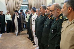 خامنه‌ای و سپاه