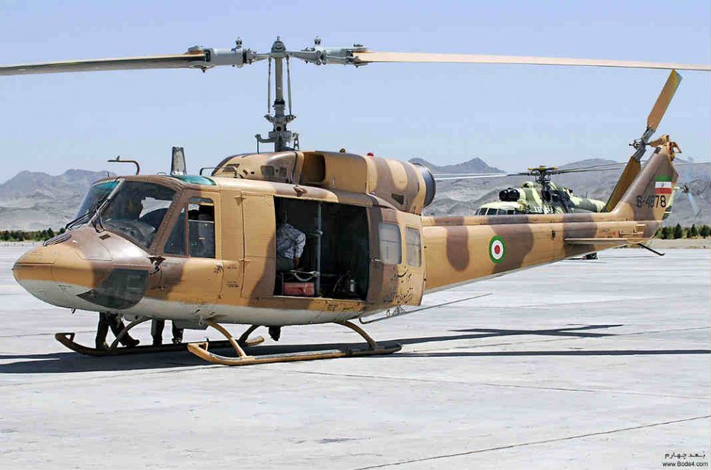 هلی‌کوپتر 205 ساخت کشور آمریکاست و در جنگ ویتنام مورد استفاده قرار می‌گرفت