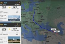 اطلاعات مربوط به پرواز دو هواپیمای ایرباس که در ایران فرود آمدند