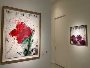 نمایش گلهای ایرانی در پاریس