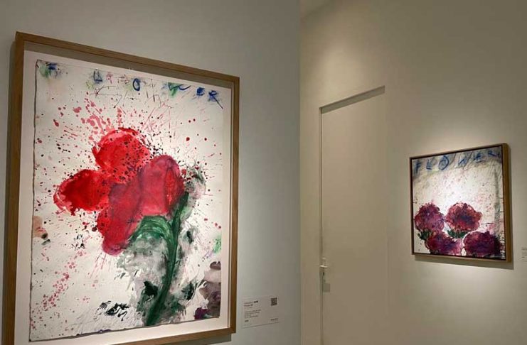 نمایش گلهای ایرانی در پاریس