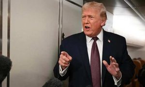 دونالد ترامپ: ناوگان عظیمی را به سمت ایران اعزام کردیم