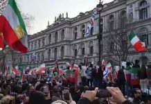 پاسخ پرشور ایرانیان بریتانیا به فراخوان شاهزاده رضا پهلوی در «روز جهانی اقدام»