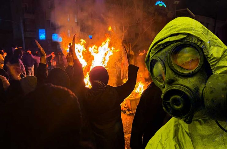 نمای نزدیک؛ ردّ پای سرکوب شیمیایی مردم در ایران