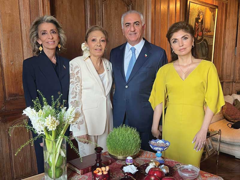 عکس هفته| نوروز پیروز؛ با امید درخشش نور آزادی بر میهن