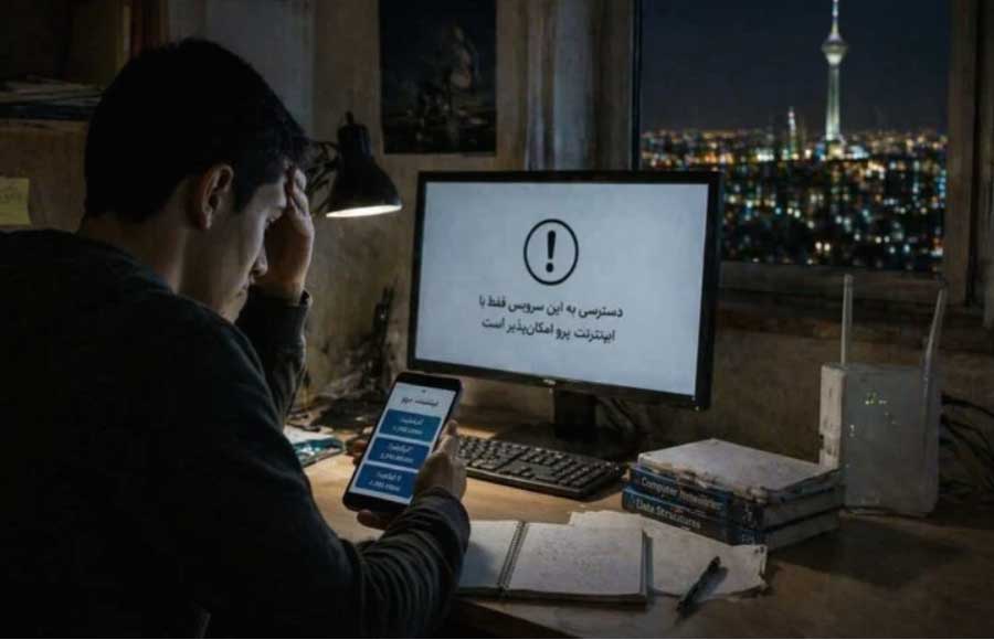 پنجاه‌وهشت روز خاموشی اینترنت در ایران؛ سازمان نظام پرستاری اینترنت طبقاتی و تبعیض‌آمیز «پِرو» را نپذیرفت