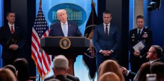 دونالد ترامپ: جمهوری اسلامی میتواند در یک شب از بین برود