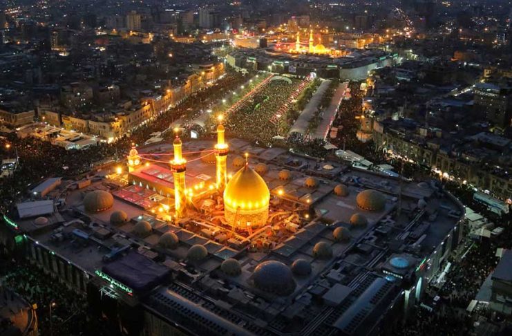 ساختن «عتبات» بجای ایران