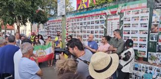 مراسم روز پایانی «دیوار یادبود جاویدنامان میهن» در لندن