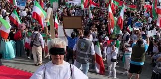 برگزاری تجمع «سهشنبههای نه به اعدام» مقابل دفتر نخست وزیری بریتانیا