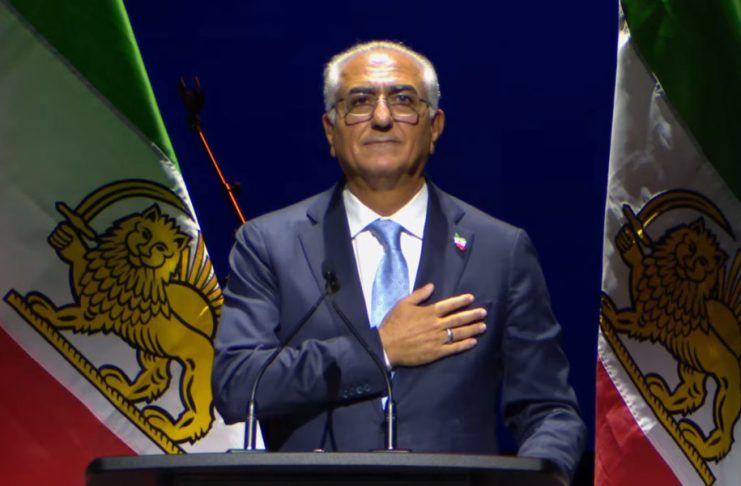 شاهزاده رضا پهلوی در همایش «کوروش ۲»: صبح آزادی ایران نزدیک است