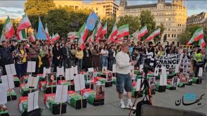 برگزاری مراسم چهارمین سالگرد «جنبش مهسا» در لندن
