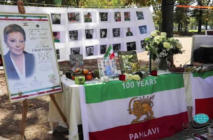 برگزاری مراسم بزرگداشت زادروز شهبانو فرح پهلوی در پاریس